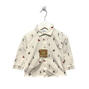⭐️ 5/$30 Mayoral Kids Button Shirt size 9 Months
